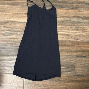 SKIMS Classic Black Slip Dress